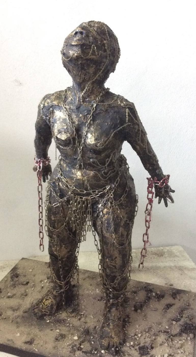 Original Women Sculpture by Maria Virseda