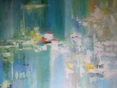 Original Abstract Paintings by David Kabulashvili