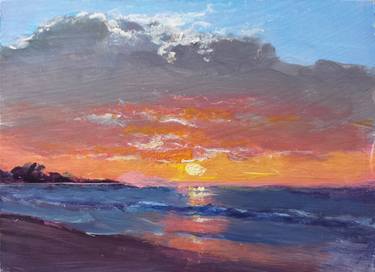 Original Contemporary Seascape Paintings by David Kabulashvili