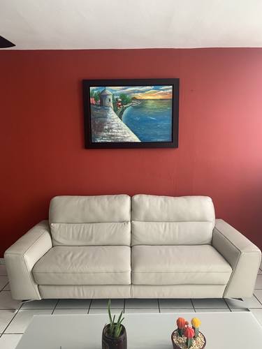 Original Seascape Painting by PR Mendoza