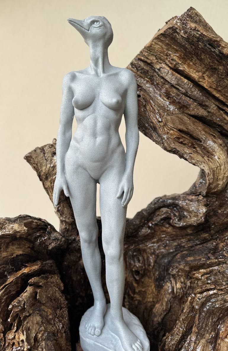 Original Symbolism Body Sculpture by Ania Modzelewski