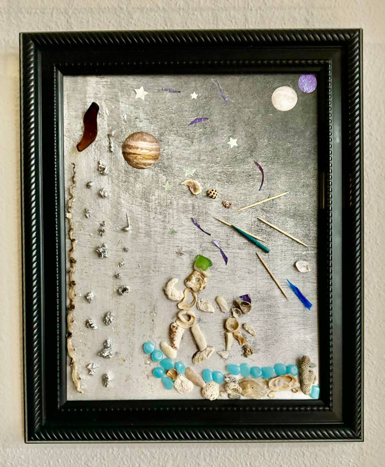 Original Abstract Painting by Ania Modzelewski