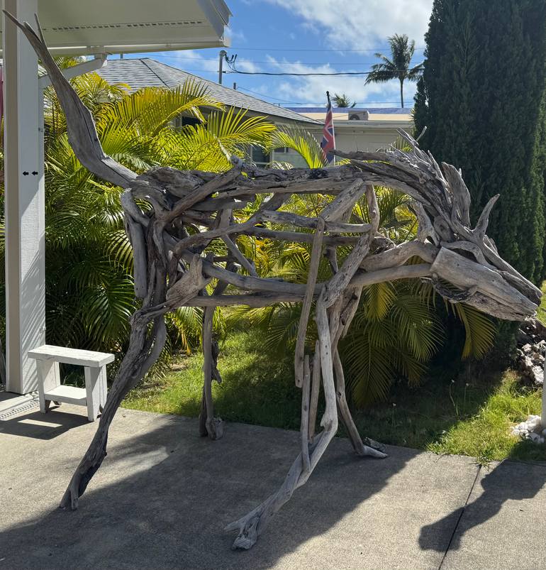 Original Abstract Expressionism Animal Sculpture by Ania Modzelewski