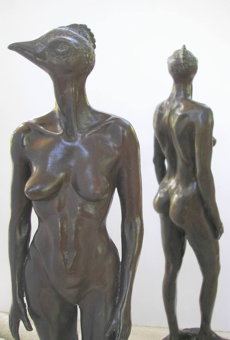 Original Fine Art Women Sculpture by Ania Modzelewski