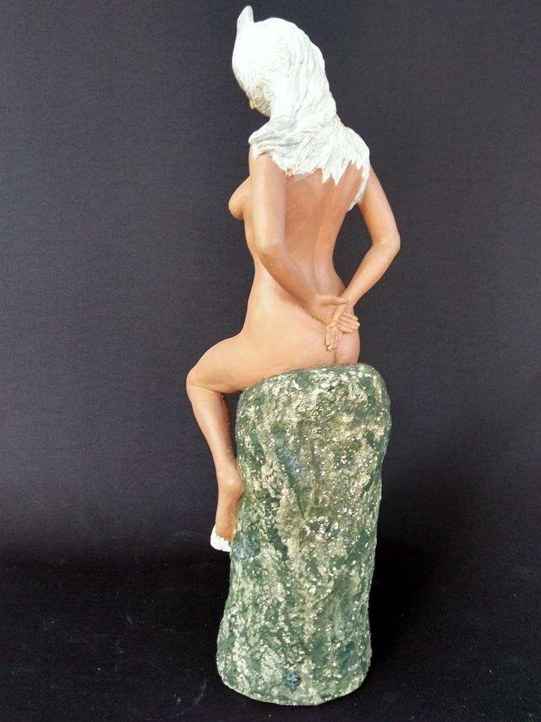 Original Figurative Culture Sculpture by Ania Modzelewski