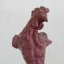 One of my sculptures where creating a beautiful body combined with explosive feeling is what I wanted to capture. Rooster Man was the first name I had in mind when giving a title to this piece. Perhaps Body Over Mind would be a better one?
 Bronze cast. One of a kind.