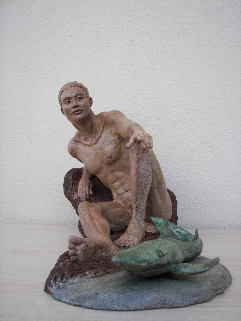 Print of Men Sculpture by Ania Modzelewski