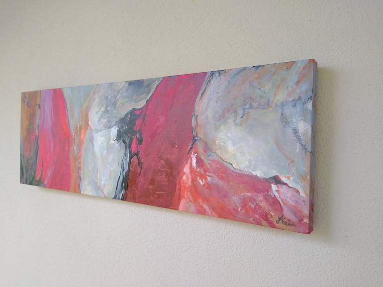 Original Conceptual Abstract Painting by Ania Modzelewski