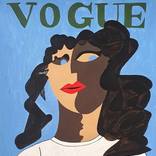 VOGUE COVERS No.2 SUPREME x LOUIS VUITTON Painting by Ivânia Dos