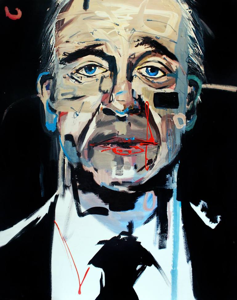 jep gambardella Painting by Hermione Stavros | Saatchi Art