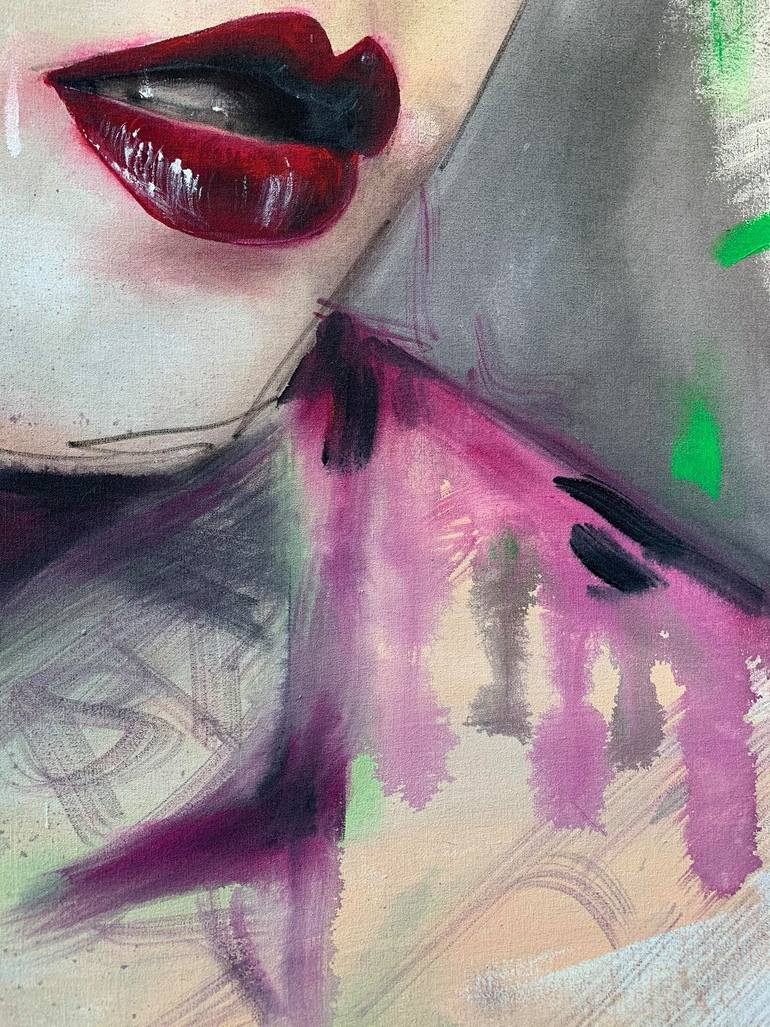 Original Figurative Body Painting by Hermione Stavros