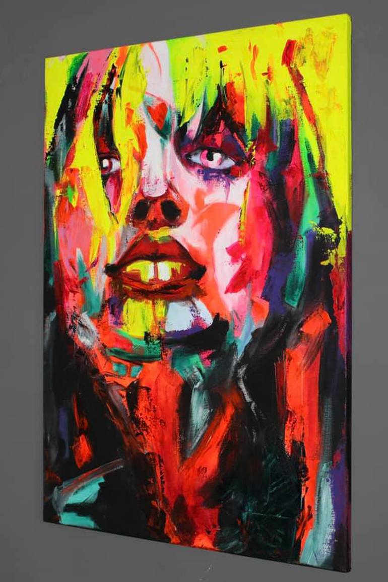 Original Figurative Body Painting by Hermione Stavros