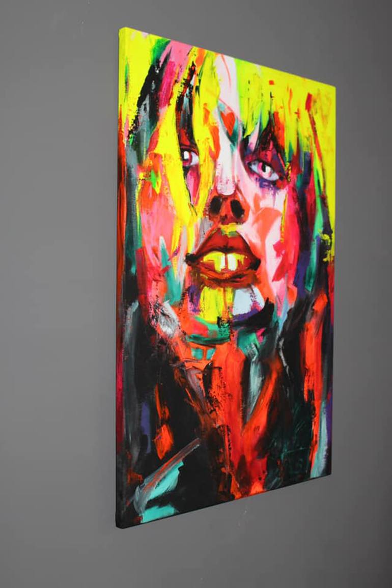 Original Figurative Body Painting by Hermione Stavros