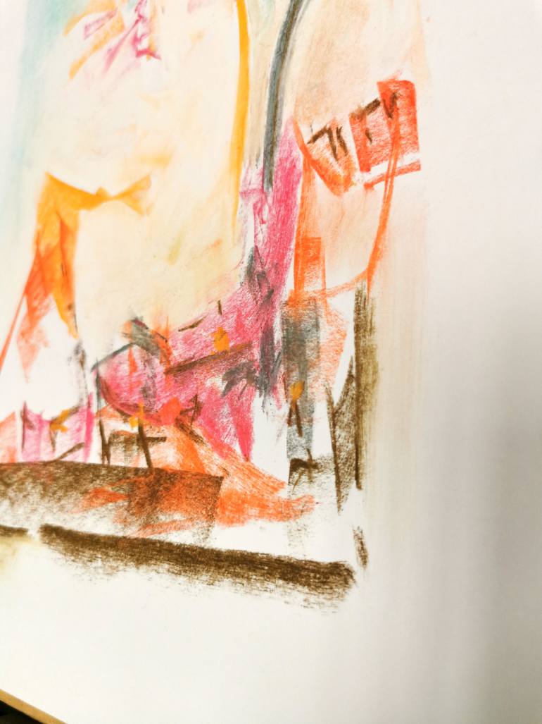 Original Abstract Drawing by Luís Bastos