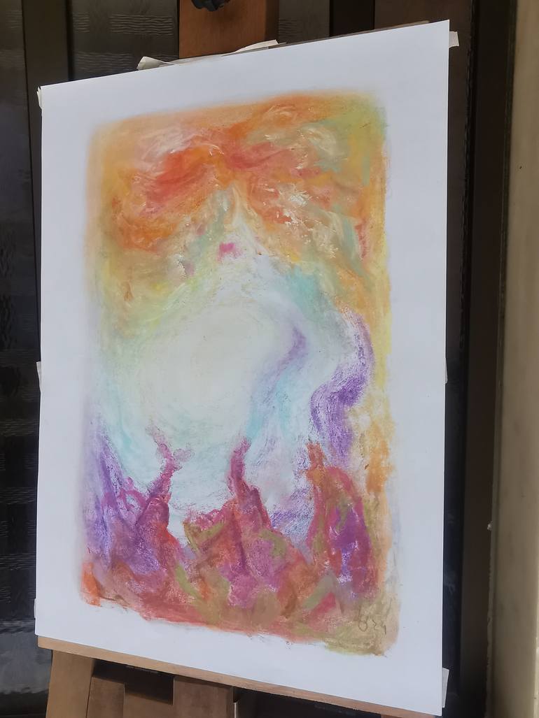 Original Abstract Drawing by Luís Bastos