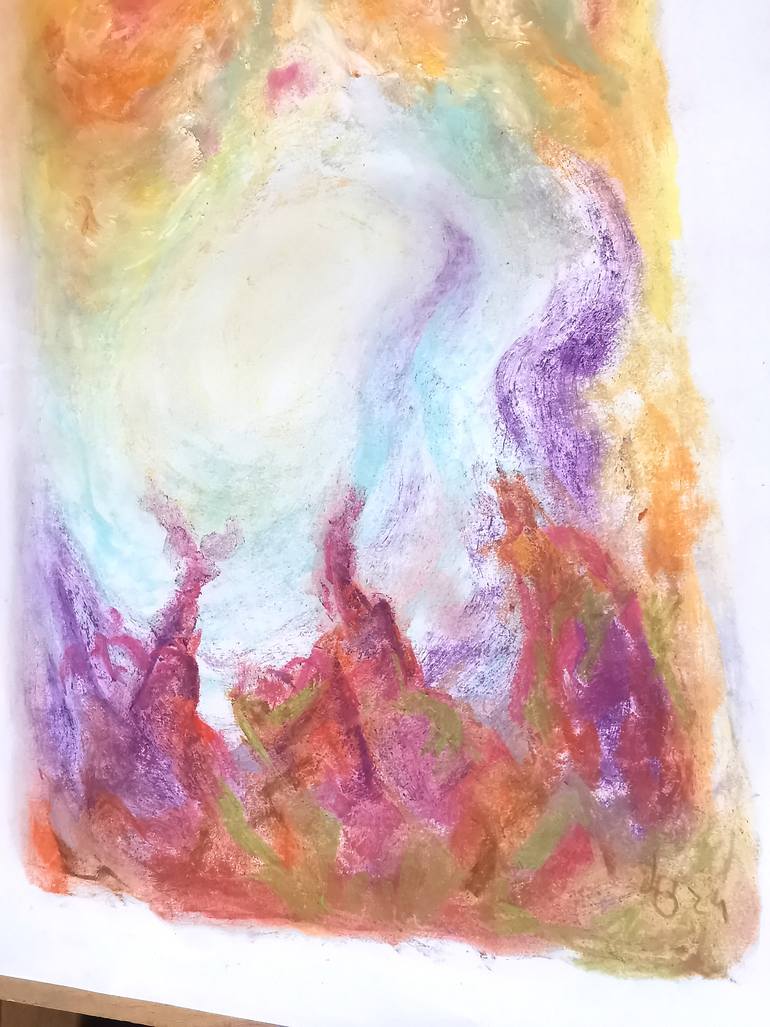 Original Abstract Drawing by Luís Bastos