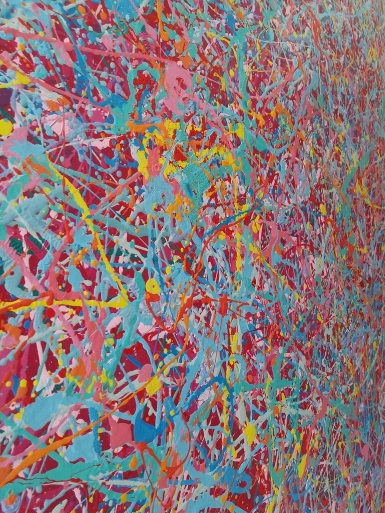 Original Abstract Painting by Luís Bastos