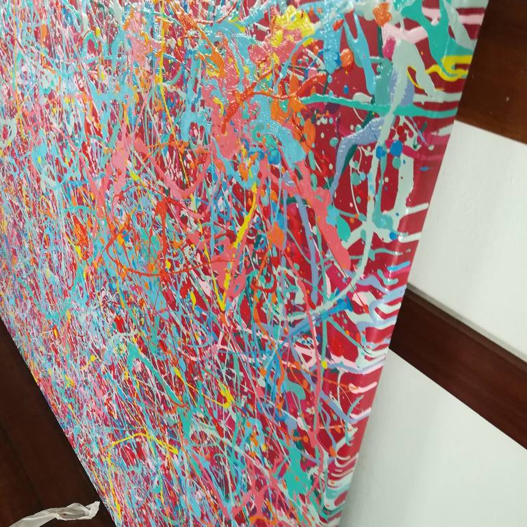 Original Abstract Painting by Luís Bastos