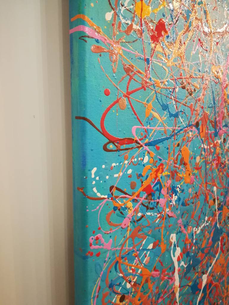 Original Abstract Painting by Luís Bastos