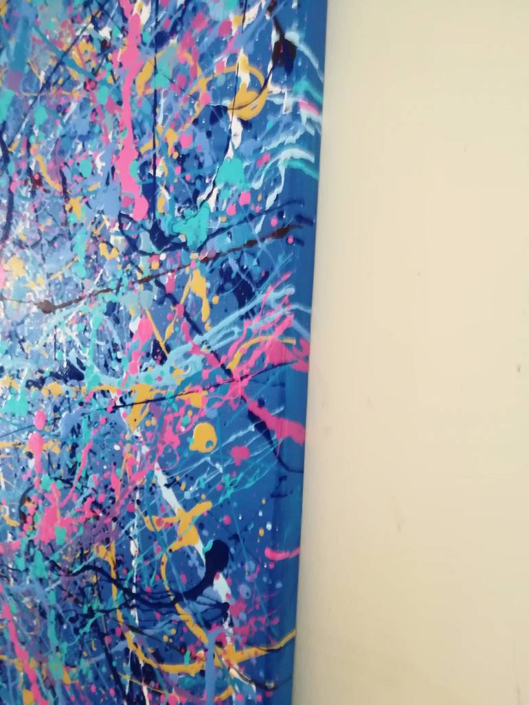 Original Abstract Painting by Luís Bastos