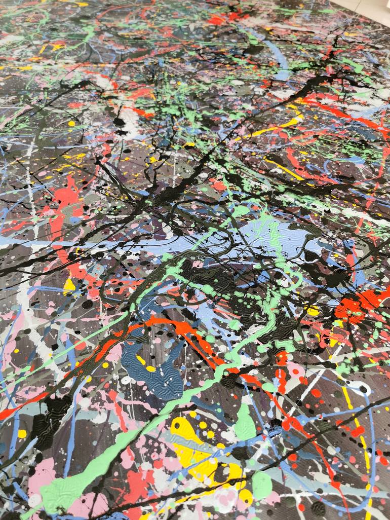 Original Abstract Painting by Luís Bastos