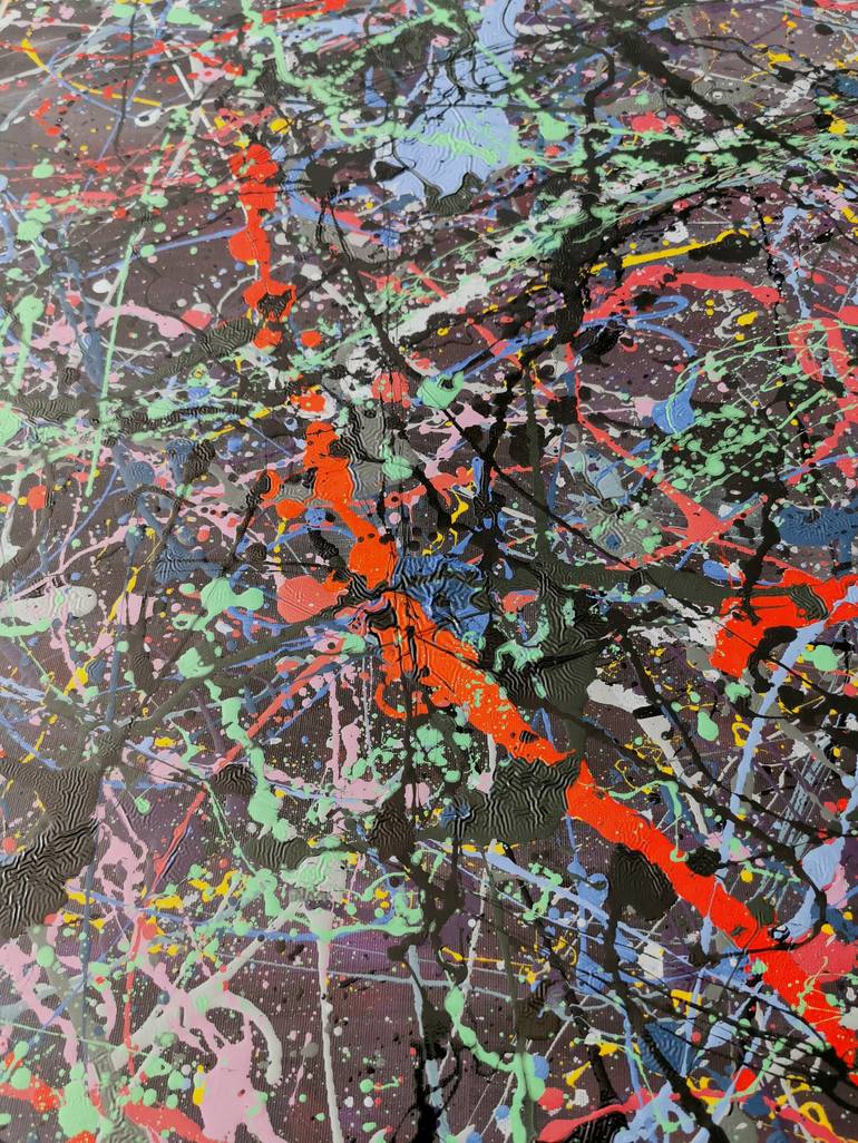 Original Abstract Painting by Luís Bastos