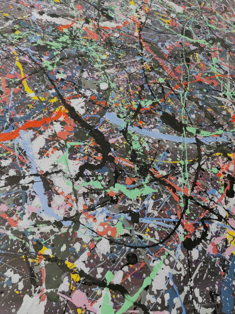 Original Abstract Painting by Luís Bastos