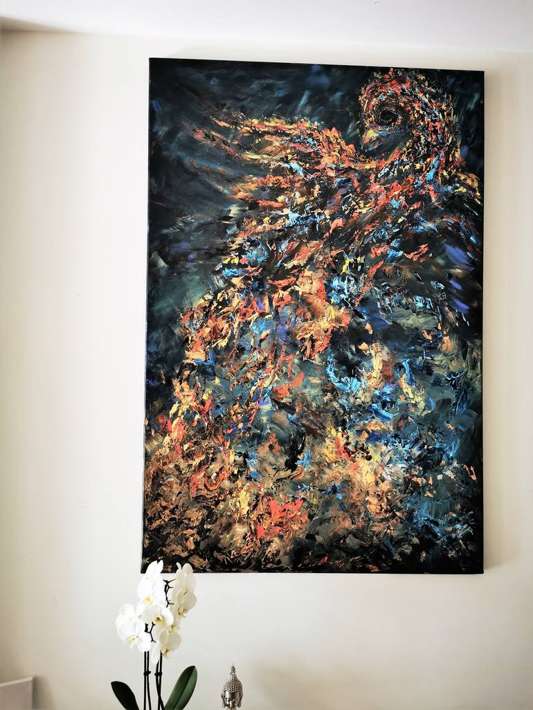 Original Abstract Painting by Luís Bastos