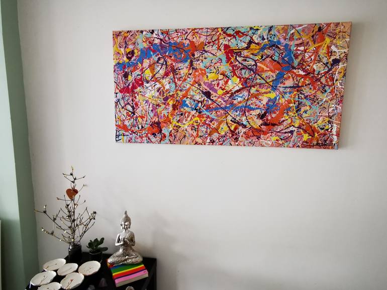 Original Abstract Painting by Luís Bastos