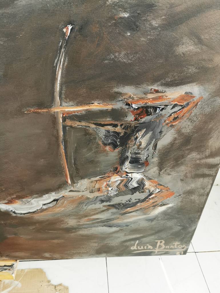 Original Contemporary Men Painting by Luís Bastos