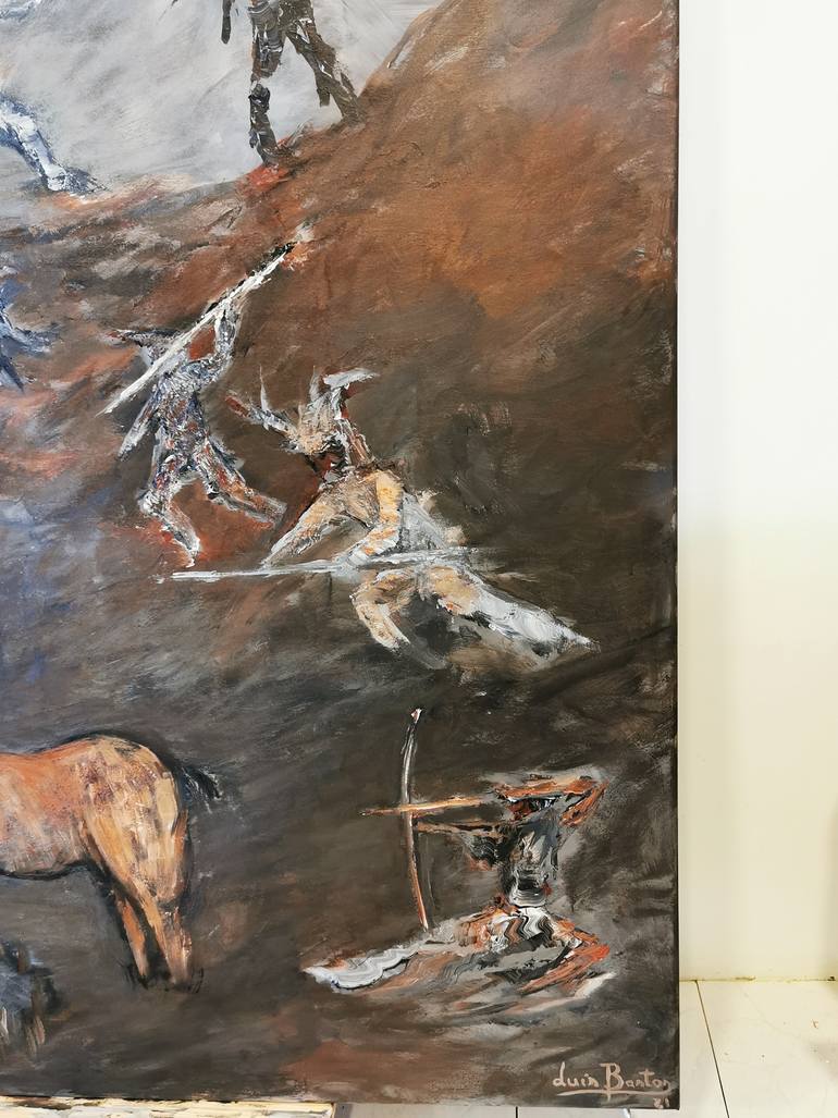 Original Contemporary Men Painting by Luís Bastos