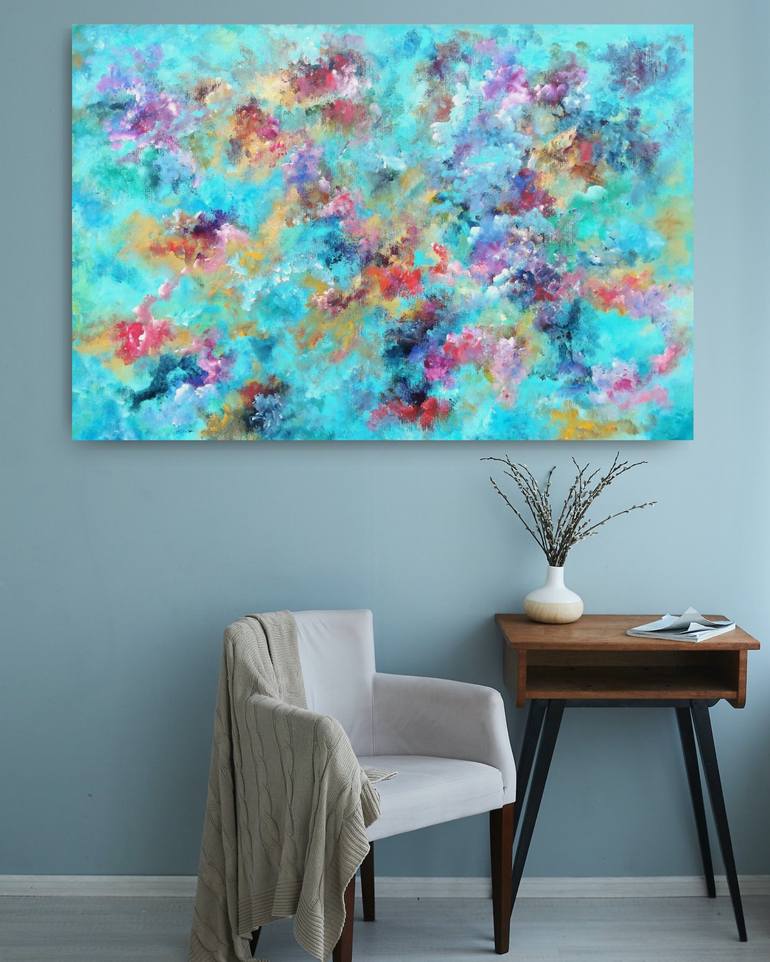 Original Abstract Painting by Luís Bastos