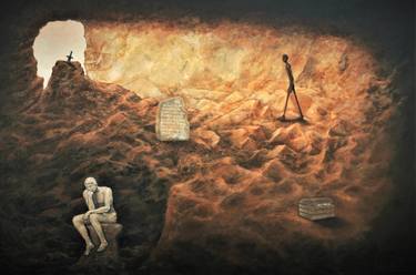 Original Surrealism Science Paintings by Luís Bastos