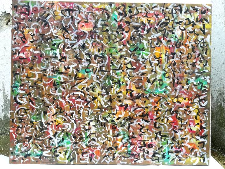 Original Abstract Painting by Luís Bastos