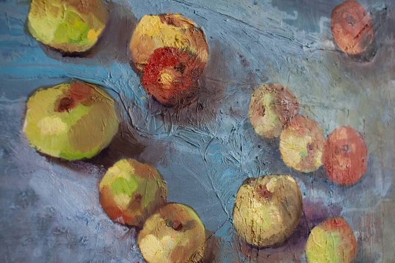 Original Expressionism Still Life Painting by Alina Solodina