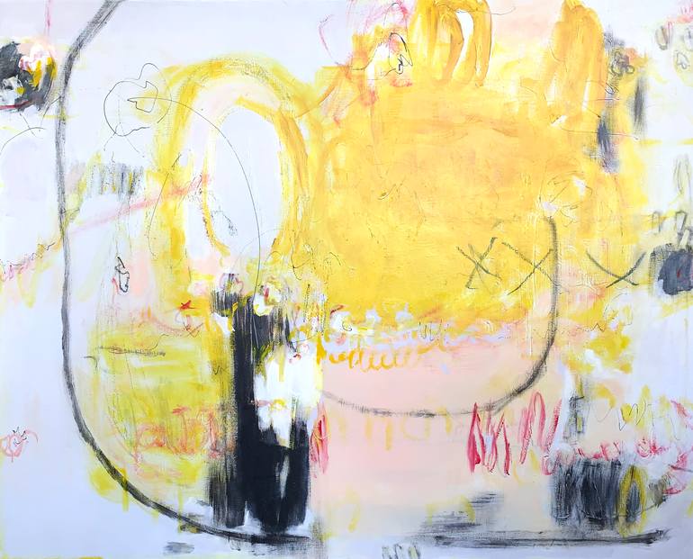 Original Abstract Painting by Pia Stassen