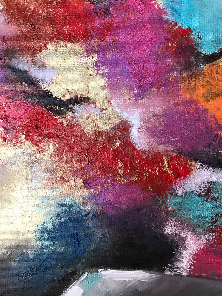 Original Abstract Expressionism Abstract Painting by Angelo Toto