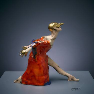 Original Expressionism Culture Sculpture by Oly Miltys