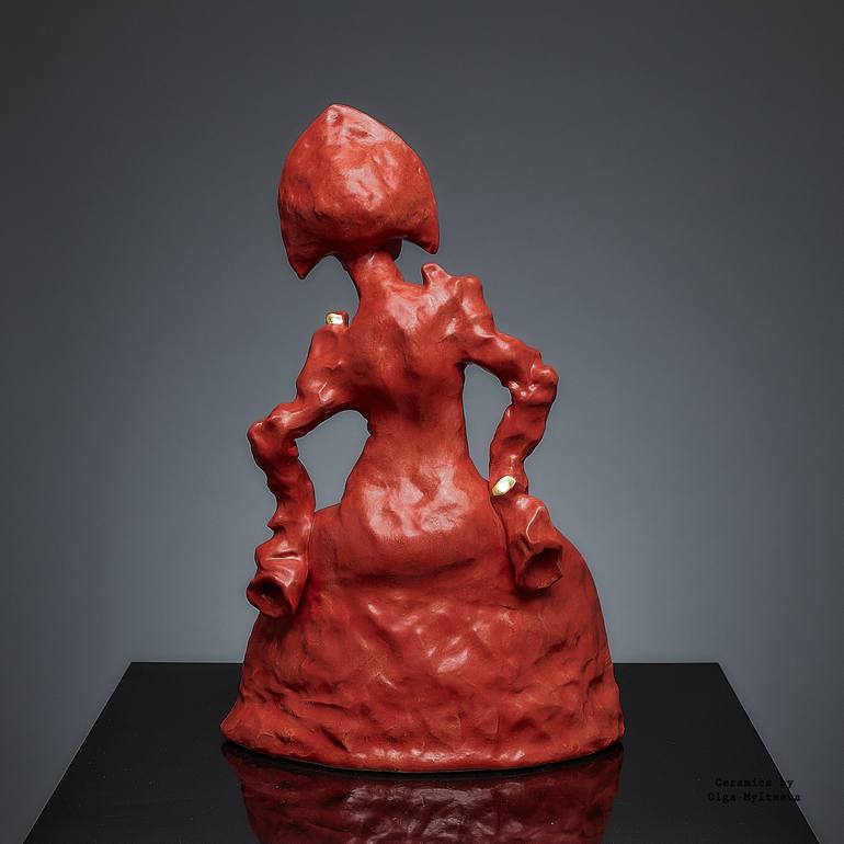 Original Surrealism Women Sculpture by Oly Miltys