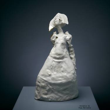 Original Surrealism Women Sculpture by Oly Miltys