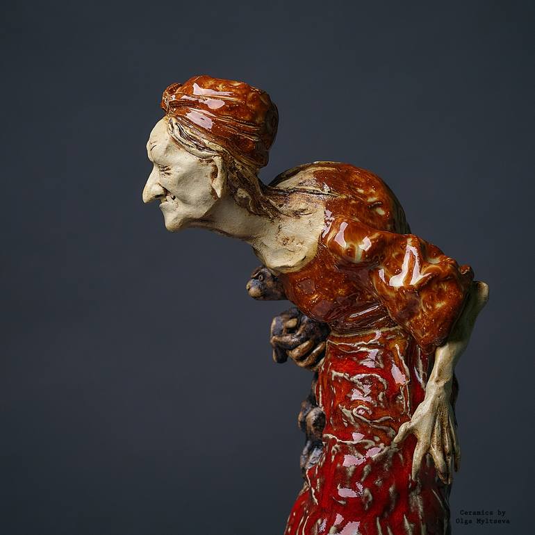 Original Expressionism Classical mythology Sculpture by Oly Miltys