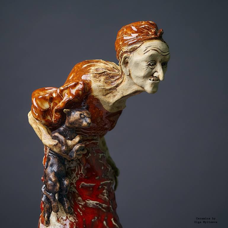 Original Expressionism Classical mythology Sculpture by Oly Miltys