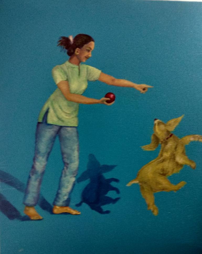 Original Contemporary Family Painting by Arti Shashi