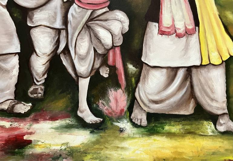 Original Expressionism Culture Painting by Arti Shashi
