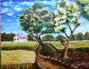 Original Impressionism Landscape Paintings by Arti Shashi