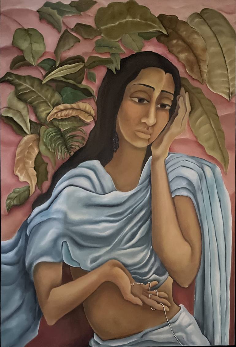 Original Conceptual Women Painting by Arti Shashi