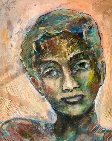 Original Abstract Expressionism Children Paintings by Arti Shashi