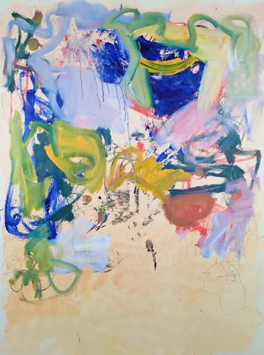 Original Abstract Expressionism Abstract Paintings by Emily STARCK