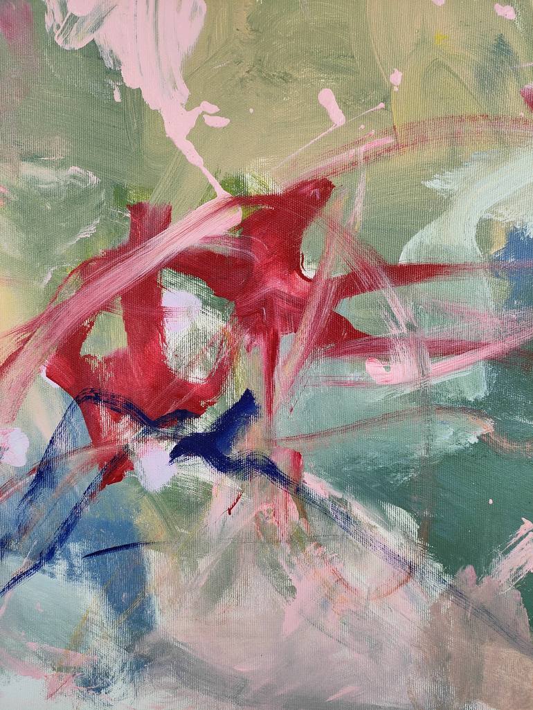 Original Abstract Expressionism Abstract Painting by Emily Starck