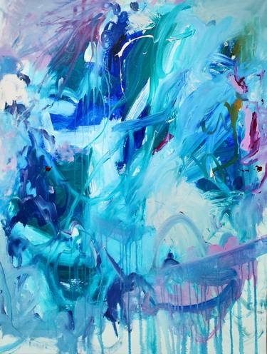 Original Abstract Expressionism Abstract Paintings by Emily Starck